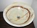 Rustic White Onyx Bathroom Sink Vessel Style Actual Sink in the pictures