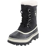 Sorel Women's Caribou NL1005 Boot,Black/Stone,8 M