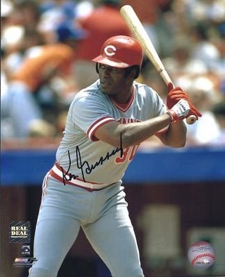 Ken Griffey Sr. Autographed Cincinnati Reds 8x10 Photo