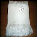 Baby shawl - white 120 x 120 cms
