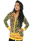 Luxirie by LRG - Luxirie by LRG The Welcome To The Jungle Hoody in Buttercup,Sweatshirts for Women
