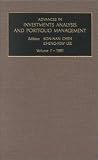 Advances in Investment Analysis and Portfolio Management: v. 1 (Advances in Investment Analysis and Portfolio Management)