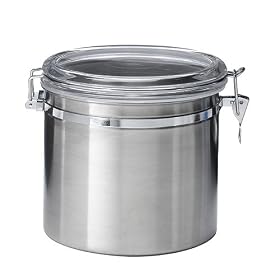 Jumbo Stainless Steel Kitchen Canister by 