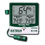 Extech 445815 Humidity Meter with Alarm and Remote Probe