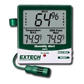Extech 445815 Humidity Meter with Alarm and Remote Probe by Extech Instruments