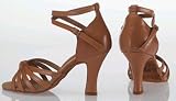 Article 22 Ladies Latin Sandal with 3.0 Inch Flared Heel