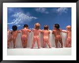 41C011A1waL. SL160  Seven Little Kids Photography Framed Art Poster Print, 49x39