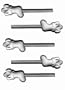 Christmas Stocking Sucker Hard Candy Mold [Kitchen] [Kitchen]