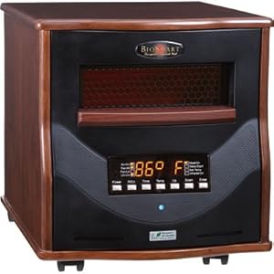 Cz Infrared Blue Edition Therapeutic Infrared Quartz Heater/air Purifier - 6800 Btu