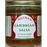Caribbean Salsa Honey hot tropical fruits 1 Jar by Neera's