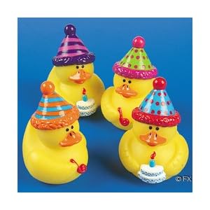 DOZEN (12) BIRTHDAY PARTY Rubber Ducks/DUCKIES