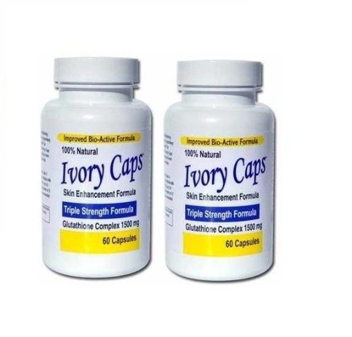 Ivory Caps Skin Lightening Whitening Support Pill (Pack of 2) Ivory Caps Skin Lightening Whitening Support Pill (Pack of 2)
