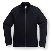 Hot Sale Ibex Women's Shak Full Zip Tee,Black,Medium