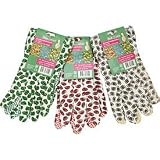 Produkt-Bild: 3 Paar Damen - Gartenhandschuhe mit verschiedenen Motiven