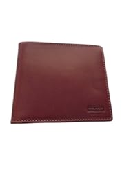 Shoes: Coach Wallet for Men Made of Cow Hide - Brown Soft Leather wallet