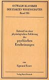 Entwurf zu einer physiologischen Erklärung der psychischen Erscheinungen