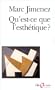 Qu'est-ce que l'esth�tique�?