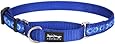 Red Dingo Designer Martingale Dog Collar, Small, Cosmos Dark Blue