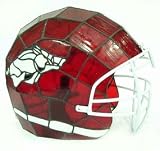 Arkansas Razorbacks Glass Helmet Lamp