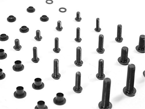 2002 - 2003 Suzuki GSXR 750 Quality Motor Parts Standard Black Motorcycle Fairing Bolt Kit