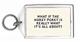 What If The Hokey Pokey Is Really What It's All About? Keychain