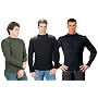 Commando Style Sweater sizes small - 5XL colors: Black and Olive Drab