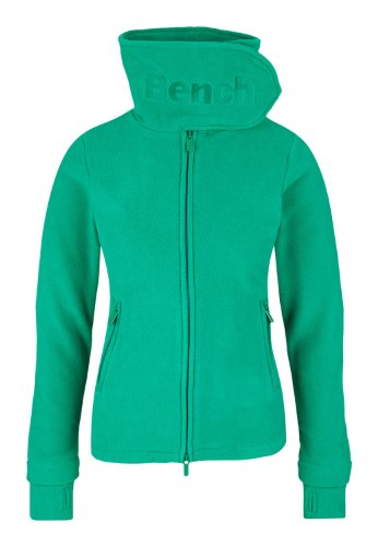 Bench Damen Fleecejacke FUNNEL NECK - E, pepper green, XL, BLEA0021E_GR084