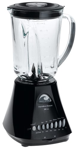 Hamilton Beach 54245 Deluxe 14-Speed Blender, Black