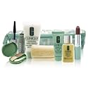 Clinique Travel Set (Oblong Celadon) 8 Piece Set