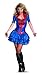 Disguise Women Of Marvel Spider-Girl Sassy Deluxe Costume, Red/Blue, Small/4-6