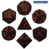 Carved Elvish Dice Set