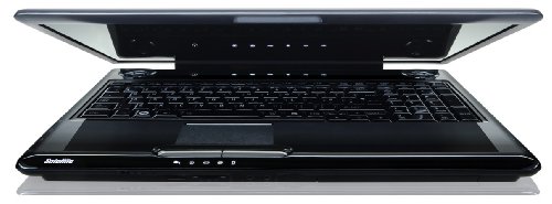 Toshiba Satellite P300D-21P 43,2 cm (17 Zoll) Notebook (AMD Turion RM-72 2,1GHz, 4GB RAM, 500GB HDD, ATI Radeon HD3650, DVD+- DL RW, Vista Home Premium)