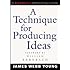 A Technique for Producing Ideas (McGraw-Hill Advertising Classic) by Young, James New edition (2003)