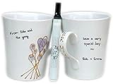 60th Anniversary Signed and Sealed His/Her Mugs  from Dreamair