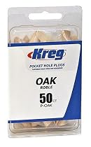 Kreg P-OAK Oak Plugs for Pockets, 50-Pack