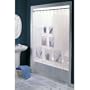 7 Mesh Pocket PEVA Shower Curtain Tub Toy Organizer