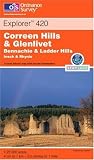 Coreen Hills and Glenlivet, Bennachie and Ladder Hills, Insch and Rhynie (Explorer Maps)