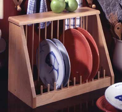Plate Rack (Natural) (14.25"h x 20"w x 9.5"d)