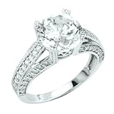 14K White