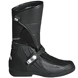 Joe Rocket Sonic Men's Leather Street Bike Racing Motorcycle Boots - Color: Black, Size: 8