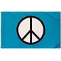Peace Sign Standard Flag: 3x5 foot Poly