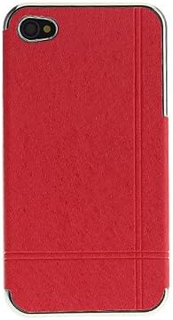 Solid Color Silk Print PC Hard Case with Interior Matte Protection for iPhone 4/4S (Assorted Colors) , Black