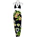Ladies' Hawaiian Sarong by 1 World Sarongs in Black