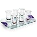 Dansk Spectra 6 Piece Cordial Set with Tray
