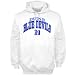 Duke Blue Devils White Arched Hoody Sweatshirt