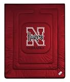 Nebraska Cornhuskers NCAA Locker Room Collection Bed Comforter by Sports Coverage