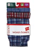 Hanes 3-pk. Woven Boxers Boys