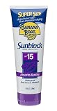 Banana Boat Sunblock Lotion, SPF 15, 8 Fluid Ounces (Pack of 3)