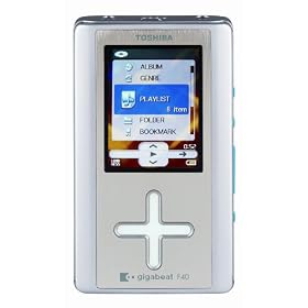 Toshiba Gigabeat MEG-F40S 40 GB Digital Audio Player Silver