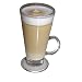 2 x Stylish Latte Glass, Coffee Cup, Mug, Hot Chocolate
